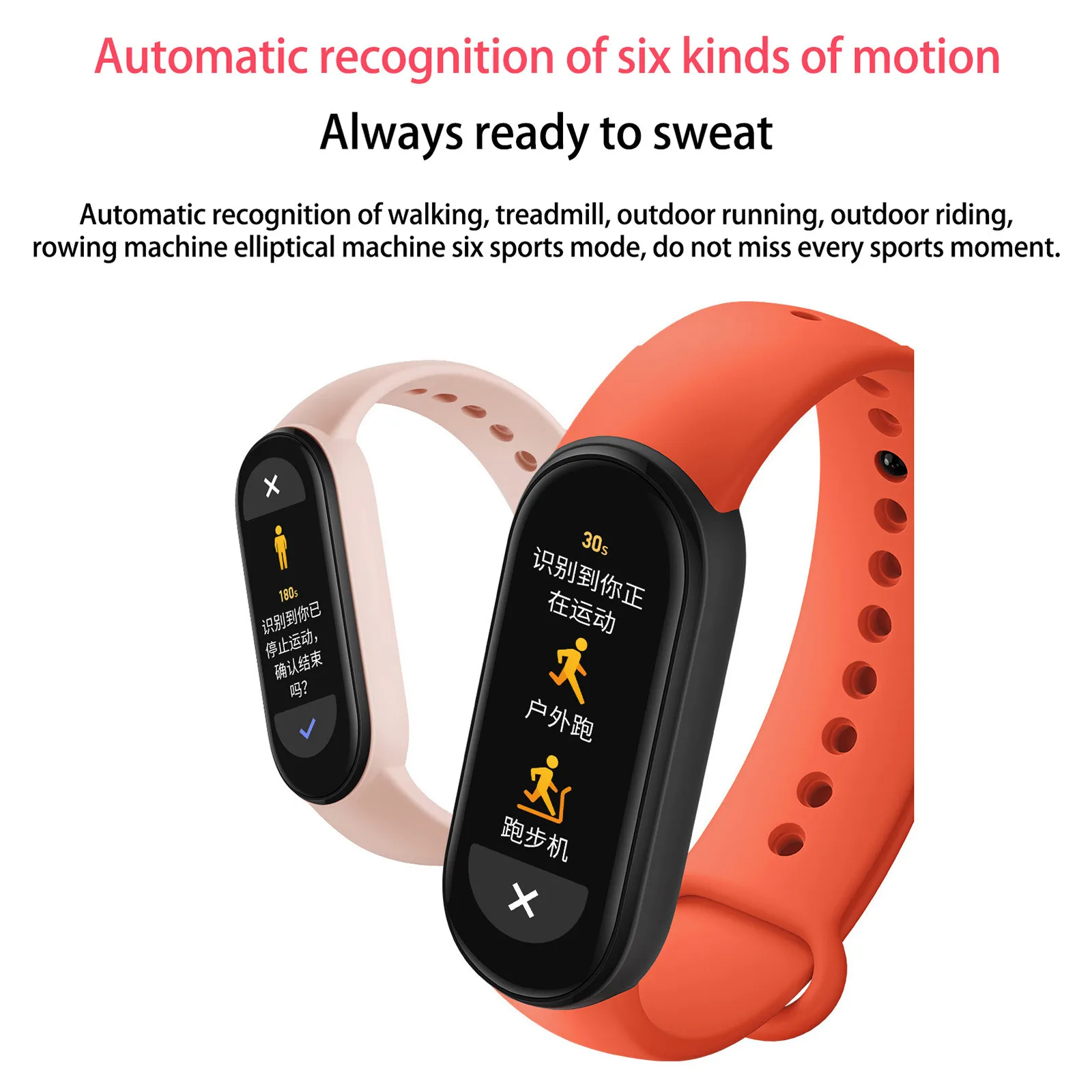 Global Version Xiaomi Mi Band 6 Smart Bracelet 1.56&quotAMOLED Screen miBand Heart Rate Waterproof Fitness Traker Bluetooth 5 ATM |