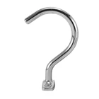 Крючок для бильярдного стола Snooker, серебристый, хромированный, с 2 крепежными винтами