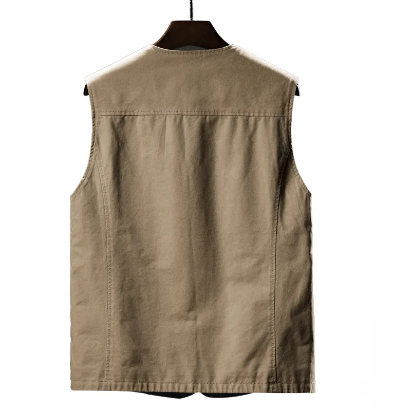 Men Military Waistcoat Many Pockets Vest Sleeveless Jacket Plus Size 6XL 7XL 8XL Large Male Travel Coat Army Tactical Clothing