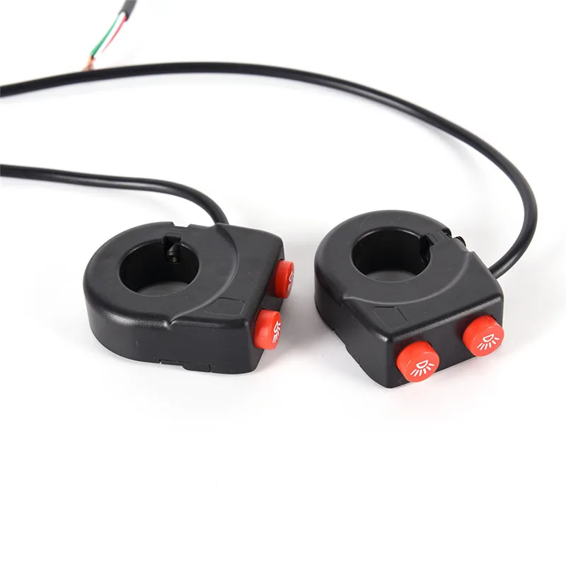 

7/8'' Motorcycle Bike Handlebar On Off Button Head Spot Fog Light Switch Button Universal