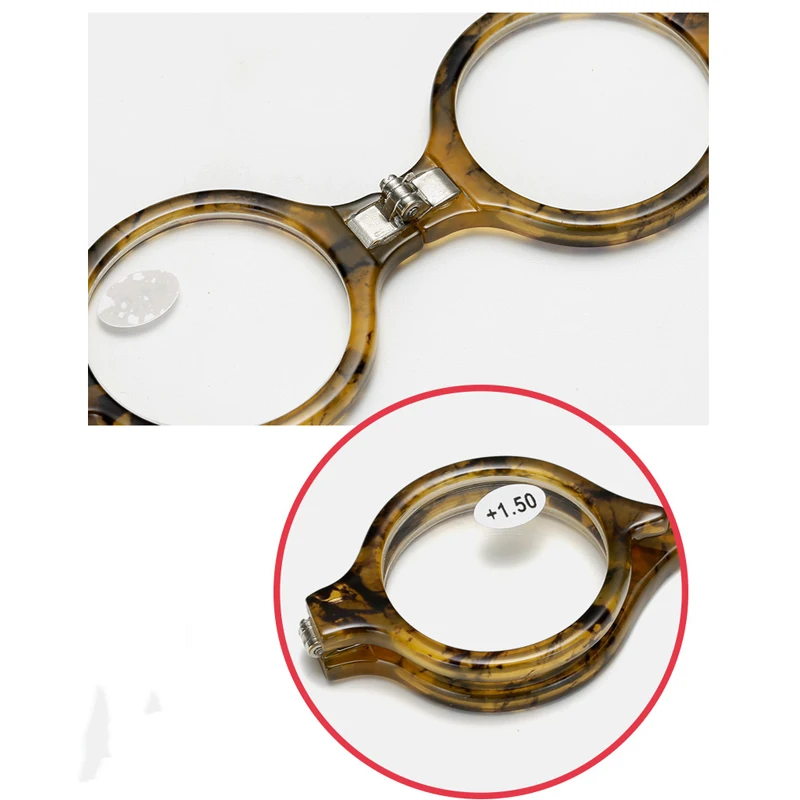 Очки Seemfly компактные складные для мужчин и женщин портативные аксессуары чтения