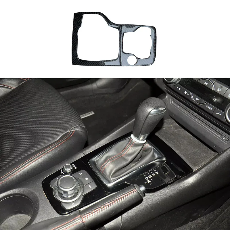 Держатель переключения передач из углеродного волокна для правого руля Mazda3 Axela M3