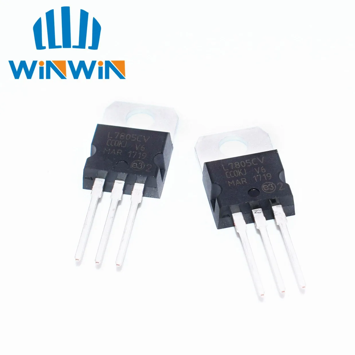 10 шт. L7805CV L7805 7805 Напряжение регулятор 5 V 1.5A TO 220 Интегральные схемы 