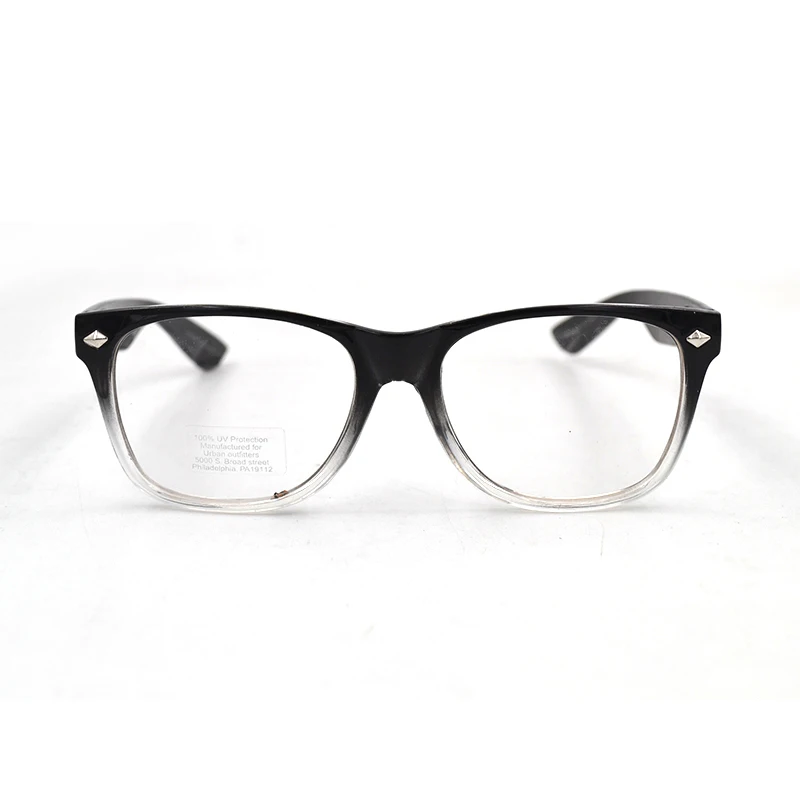 Оправа для очков прозрачная унисекс с заклепками в стиле ретро | Аксессуары