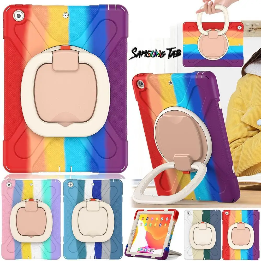 

Multi-function Stand Portable Shoulder Strap Protector Case for Samsung Tab A 10.1/T510 Tab A 8.0/T290 Tab S6 Lite/P610 Tab A7