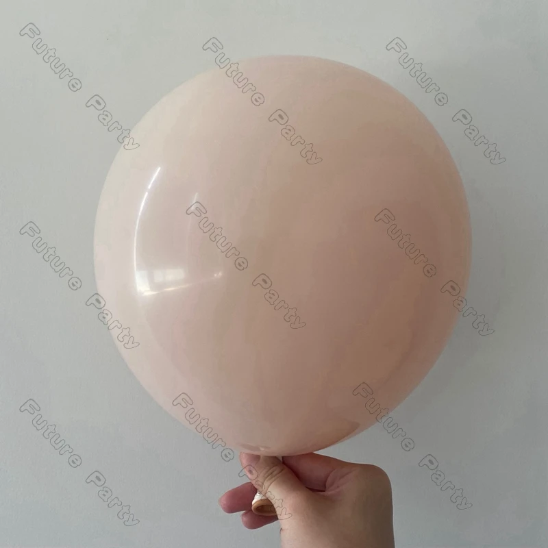 Guirnalda de globos de color rosa polvoriento, decoraci&oacute;n de boda, arco de globos de melocot&oacute;n, crema de albaricoque doble, fiesta de cumplea&ntilde;os, decoraci&oacute;n para Baby Shower, 123 piezas-3