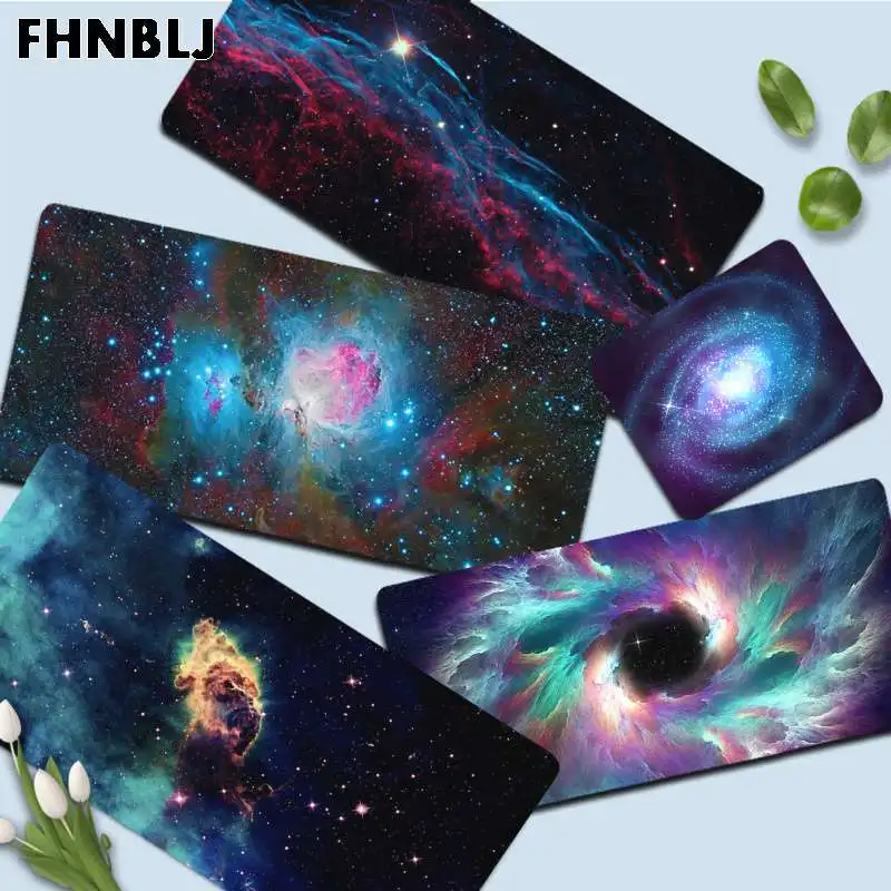 

FHNBLJ Universe Starry Sky Boy Gift Pad Laptop Gaming Mice Mousepad Size for large Edge Locking Speed Version Game Keyboard Pad