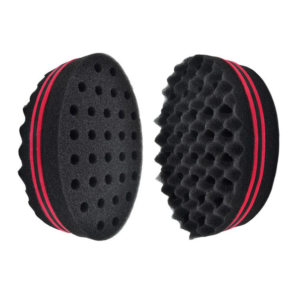 Двухсторонняя Волшебная щетка для волос губка волна Парикмахерская Кисть