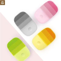 youpin inface electric deep facial cleaning massage brush sonic face washing ipx7 waterproof silicone face cleanser skin care