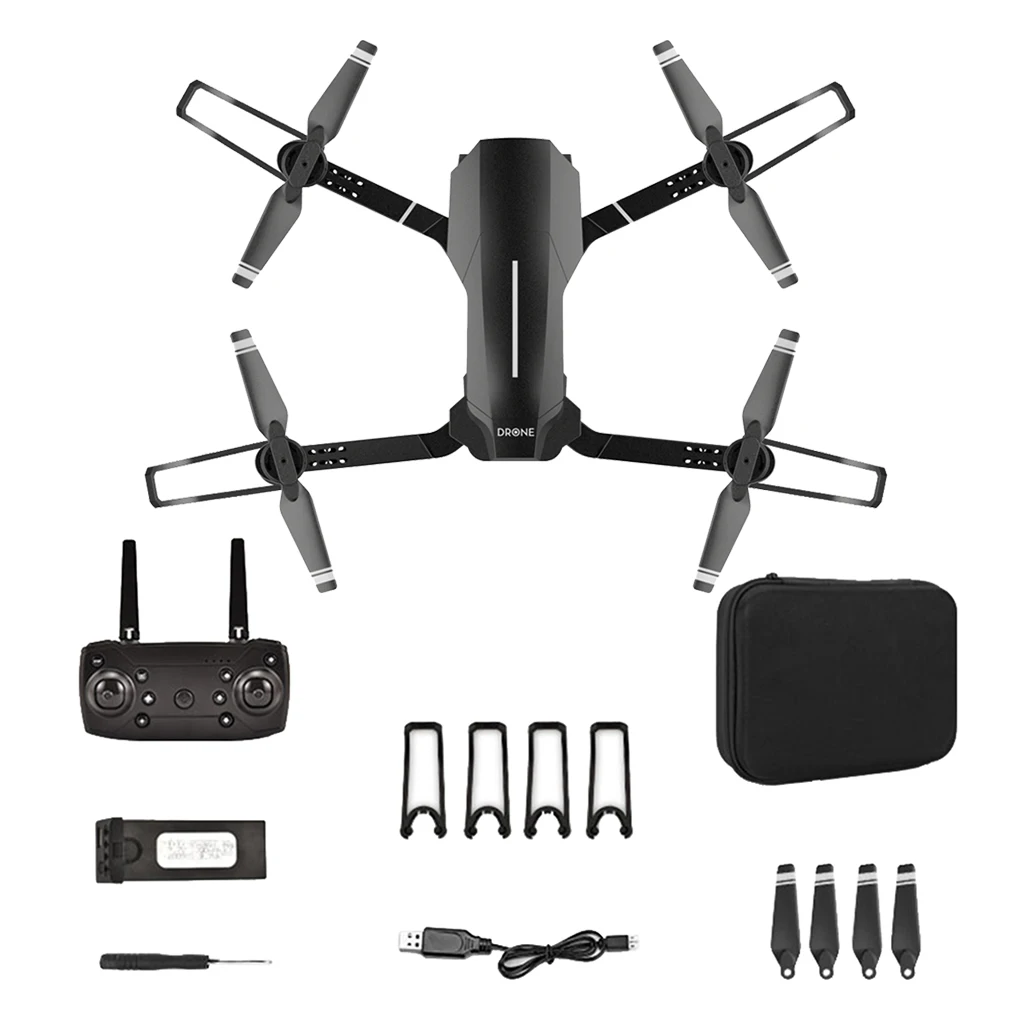 

E98 RC Drone HD Wide Angle 4K WIFI Camera 1080P FPV Drone Headless Mode Altitude Hold Foldable Video Live Recording Quadcopter
