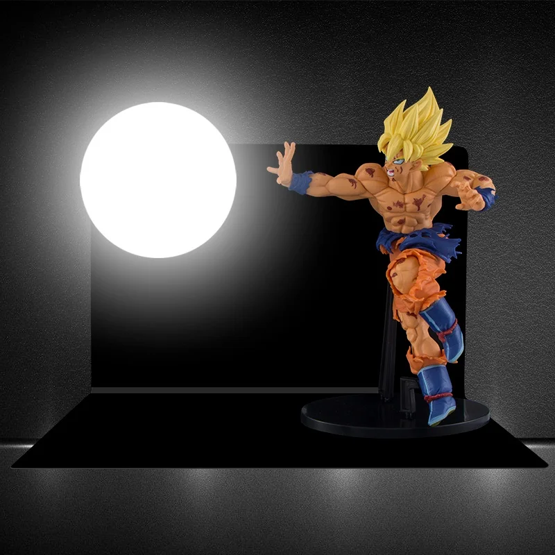 S. orange DIY DRAGON BALL Аниме Goku Zamasu Вегета Буу силовые бомбы настольная лампа светодиодный ночник декоративное освещение подарки - Испускаемый цвет: 7