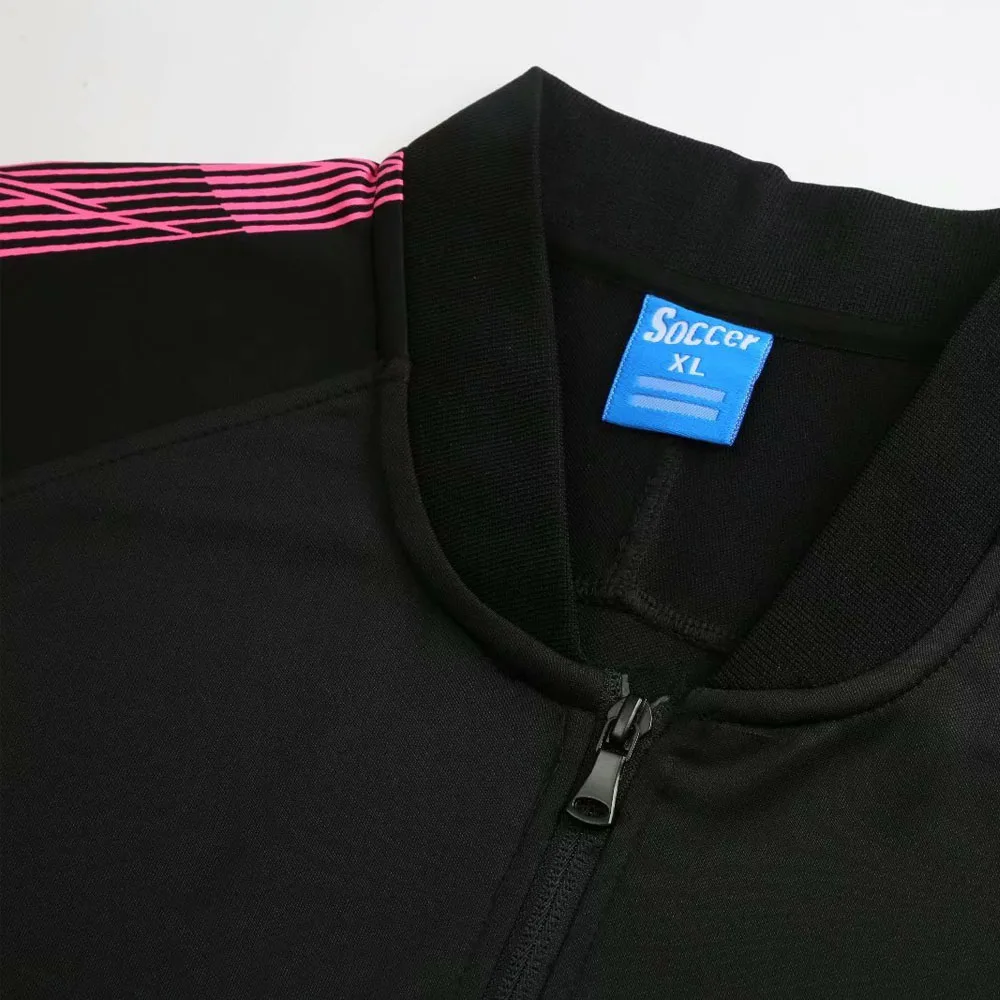 2019 зимние футбольные костюмы для мужчин и детей с длинным рукавом майки Детские