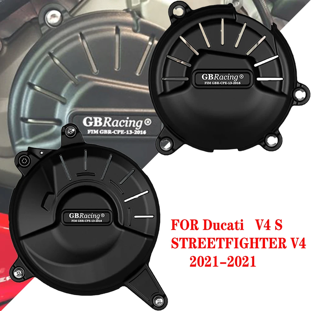 

Motorcycles Engine Cover Protection Case For Case GB Racing For DUCATI STREETFIGHTER V4 V4S 2020-2021Engine Covers Protectors