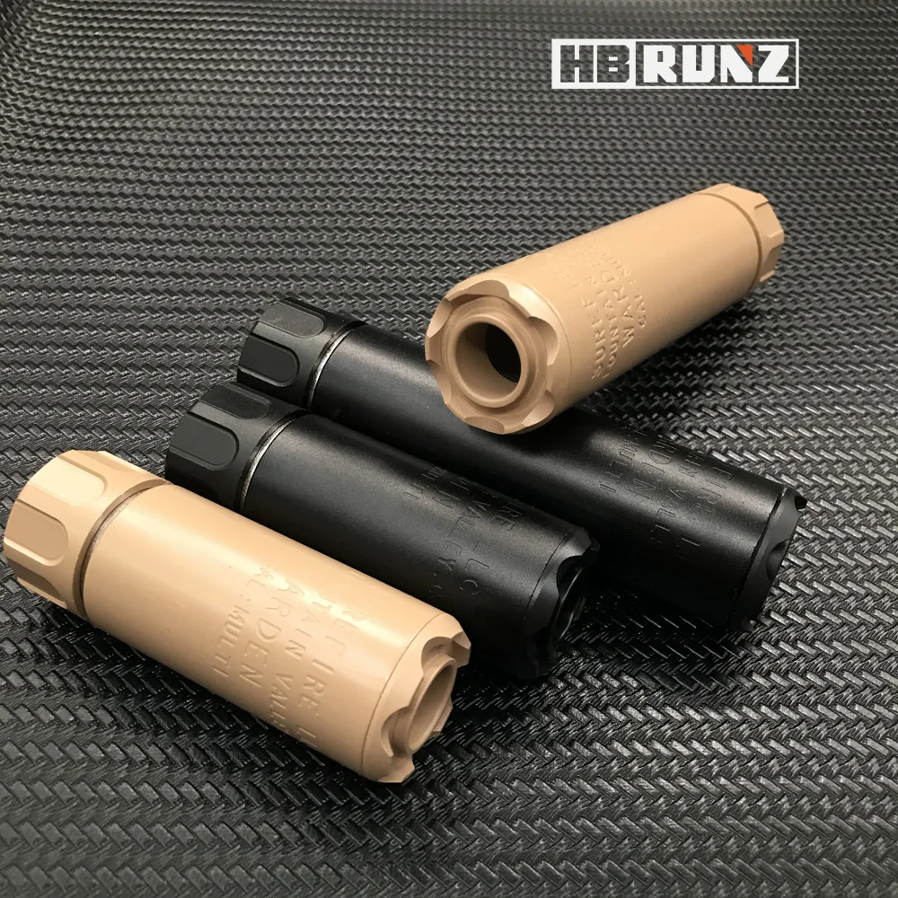 

HBRUNZ Outdoor Sports Toy Tactical SOCOM Silencer Gelsoft Part For Water Bullet Bomb Modified Accessories GBB