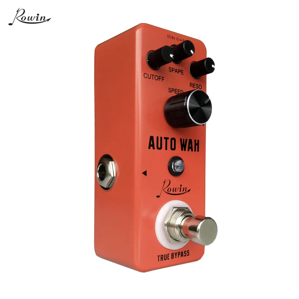 

Rowin Digital Auto Wah Guitar Effect Pedal with True Bypass Guitar effects Guitar pedal metal shell for Electric Guitar