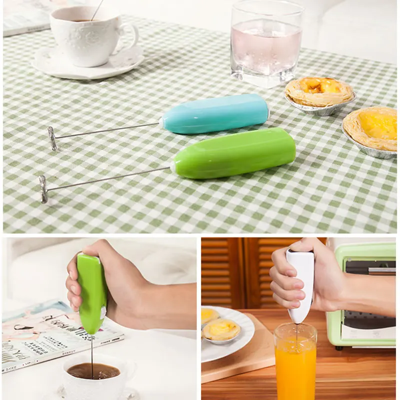 Новинка Электрический вспениватель молока кофе венчик миксер взбиватель яиц