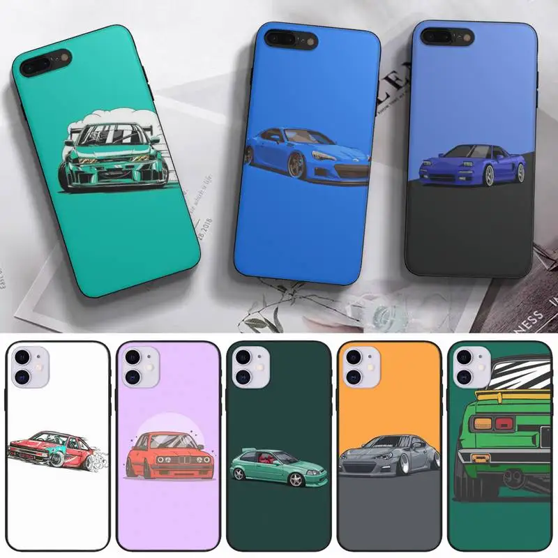 

Cartoon Car Phone Case Fundas Shell Cover For Samsung A51 A52 A71 A72 A80 A91 A20E A32 A31 A21 A11