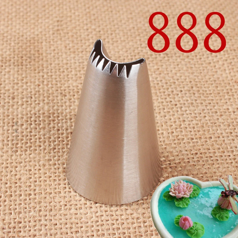 Насадка для крема Lotus Flower Большая насадка украшения торта насадки обледенения