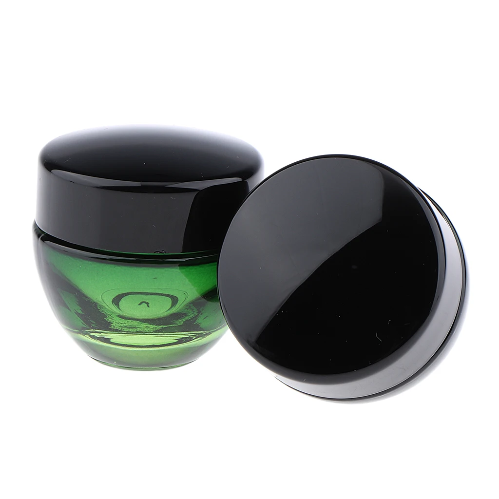 Набор из 2 шт. 15/50 г пустые стеклянные банки для макияжа и крема флаконы лосьона