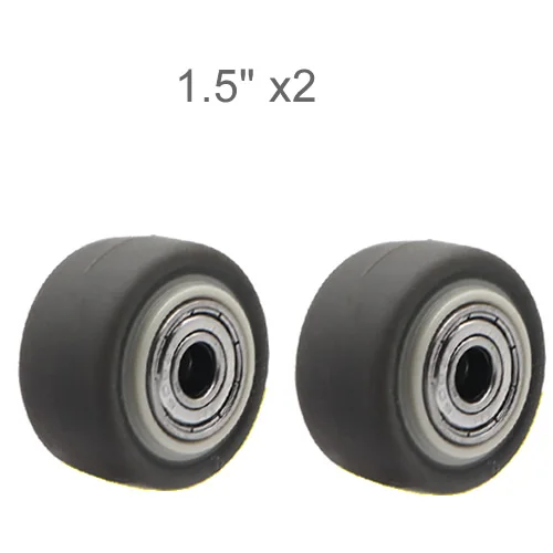 

Мебельные ролики PU-345 1,5 дюйма, 2 дюйма