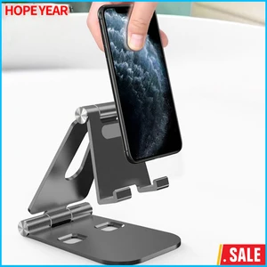 metal phone holder foldable desk tablet stand universal portable for smartphone iphone ipad pad adjustable mini size free global shipping