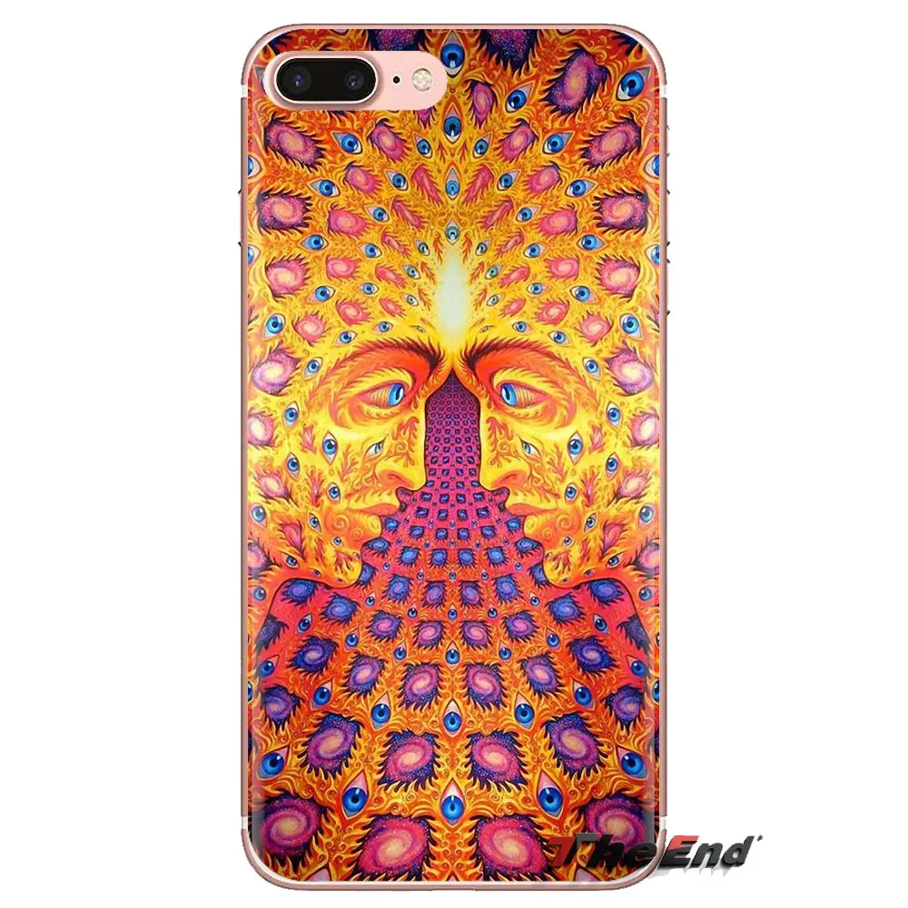 For Samsung Galaxy J1 J2 J3 J4 J5 J6 J7 J8 Plus 2018 Prime 2015 2016 2017 TPU Transparent Case Alex Grey Progress Soul Kiss Muse |