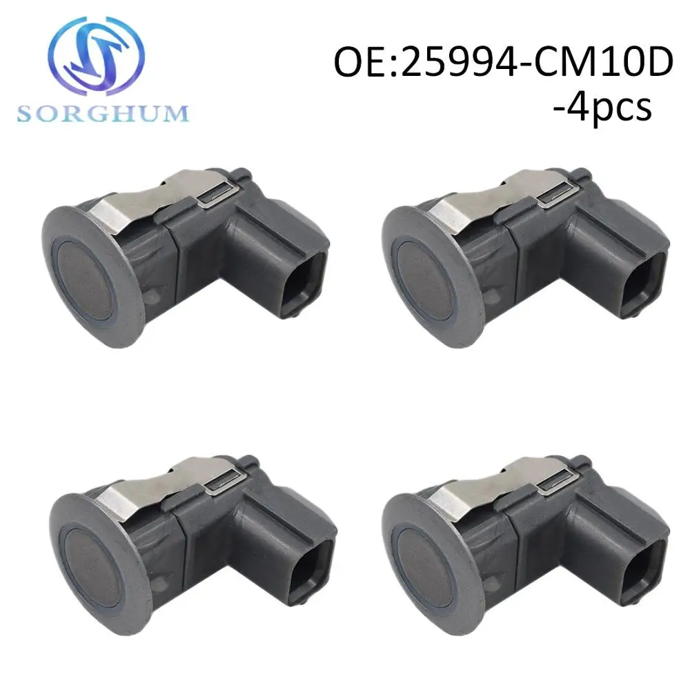 

4pcs PDC New Brand Parking Sensor 25994-CM10D Ultrasonic Fit For Nissan Infiniti G20 FX50