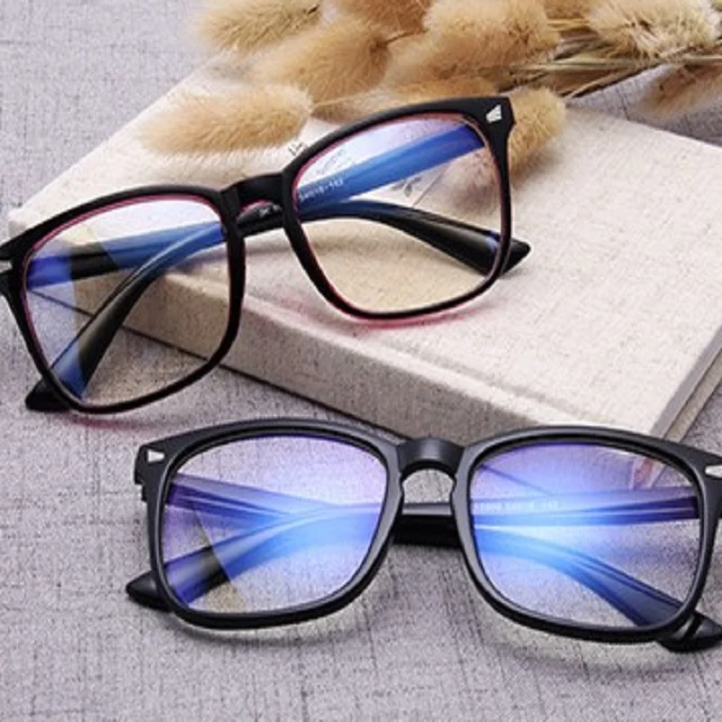 Высококачественные прозрачные компьютерные очки для женщин и мужчин оправа