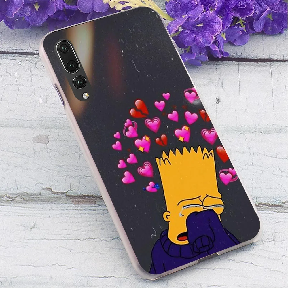 Чехол для телефона huawei P Smart аниме Симпсоны чехол P9 Lite Mini/ P10 20 30 Lite Pro P Smart Z mate 10 20 Lite Pro