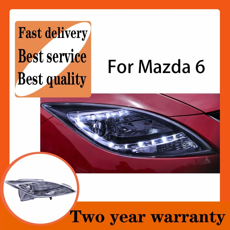 

Car stying Case For Mazda 6 Atenza 2009-2016 led car lights Angel eyes xenon HID KIT Fog lights LED Daytime Running Lights