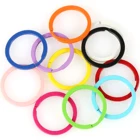 Переходные кольца 1020 шт.лот 20x30 мм, разделенные кольца, цепочки для ключей, соединители для рукоделия, Ювелирная фурнитура, аксессуары для изготовления аксессуаров, оптовая продажа