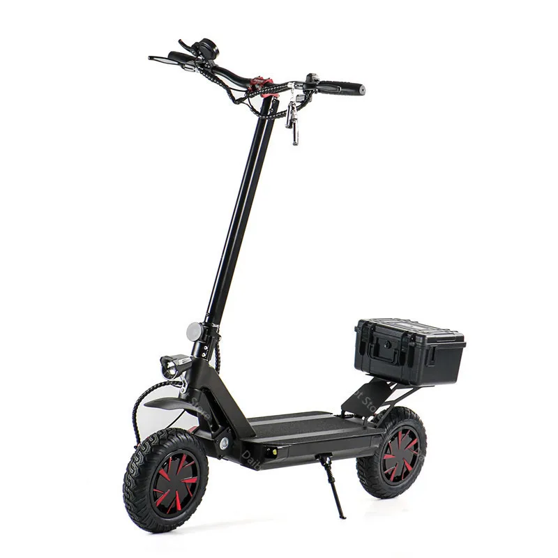 

Daibot Powerful Electric Scooter 2 Wheels Electric Scooters 10 Inch 52V 2000W/60V 3600W Folding Electric Bike With Trunk