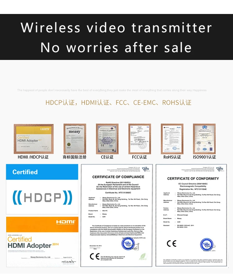 Measy беспроводной HDMI передатчик и приемник HDMI удлинитель до 30 м/100 футов поддержка 1080P 3D видео для проектора HDTV монитор