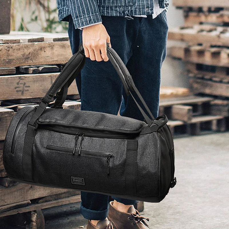 

Men's Travel Bag Dry Wet Separation Yoga Fitness Storage Bags Multifunction Foldable Top-handle Shoulder Bag Backpack For Male
