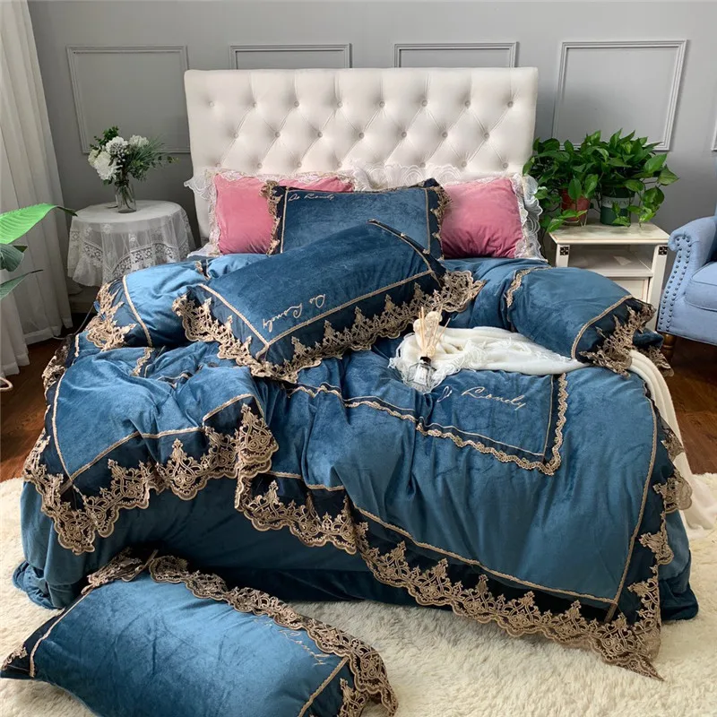 Роскошный Европейский синий красный розовый фиолетовый зимний флисовый