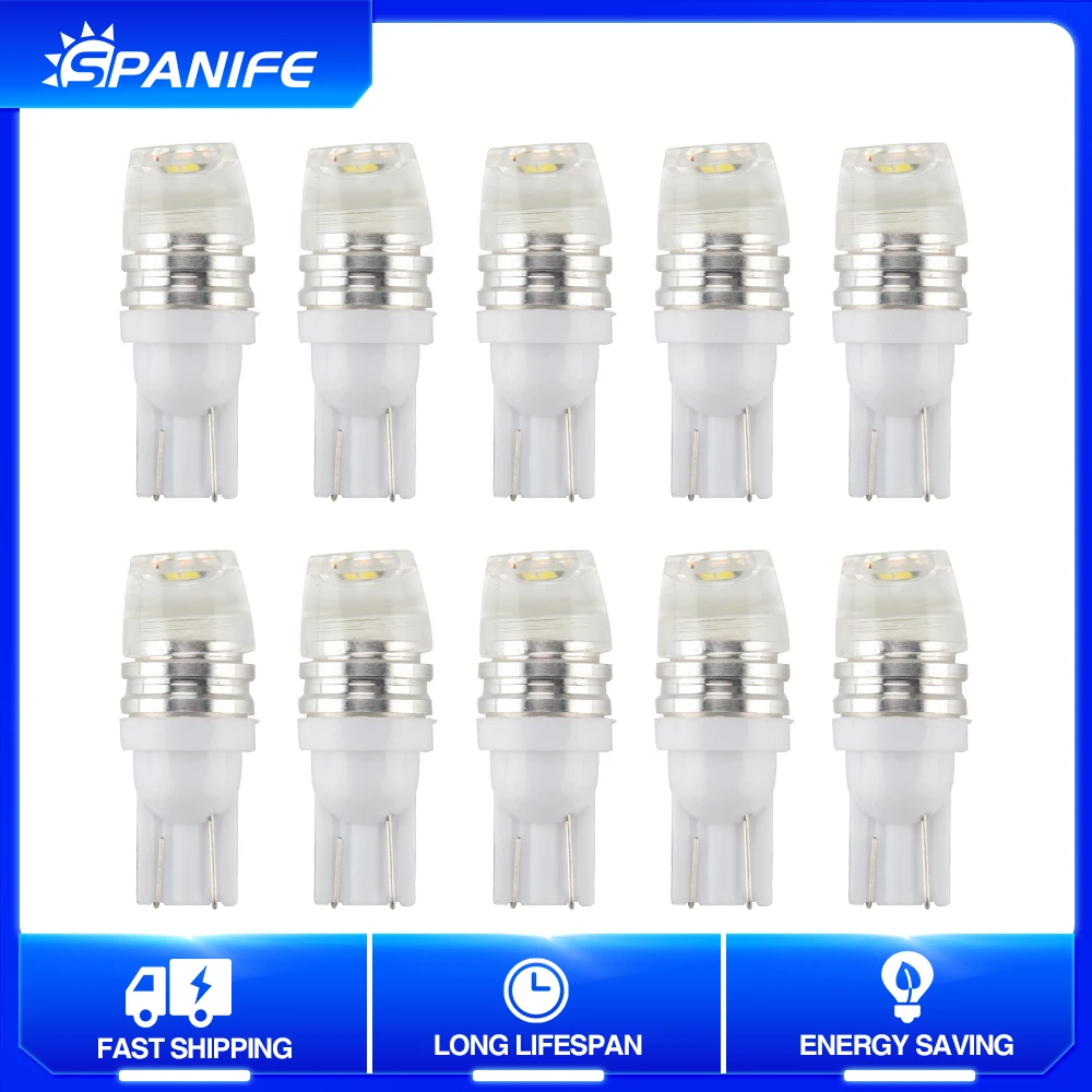 

Spanife LED T10 W5W 168 192 светодиодный задний фонарь 5630-2SMD 12 В для автомобиля светодиодная автомобильная лампа CANBUS без ошибок автомобильный маркер па...
