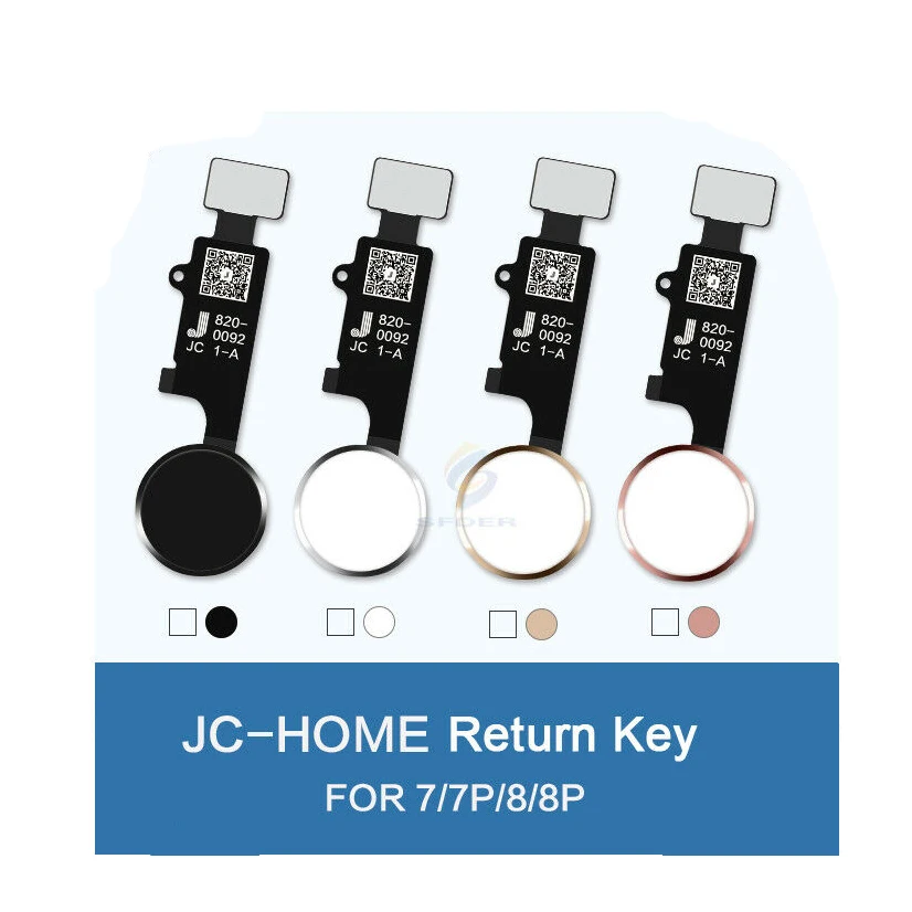 JC MB отпечатков пальцев гибкий кабель для iPhone 7 7P 8 8P Кнопка возврата Home заменить