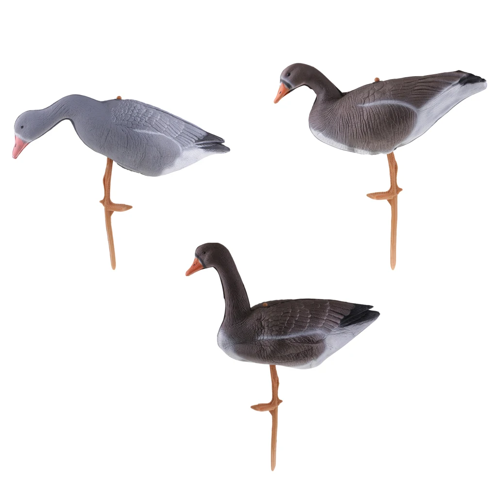 

Lifelike Goose Decoys Outdoor Hunting Shooting - Resting, Standing, Eating