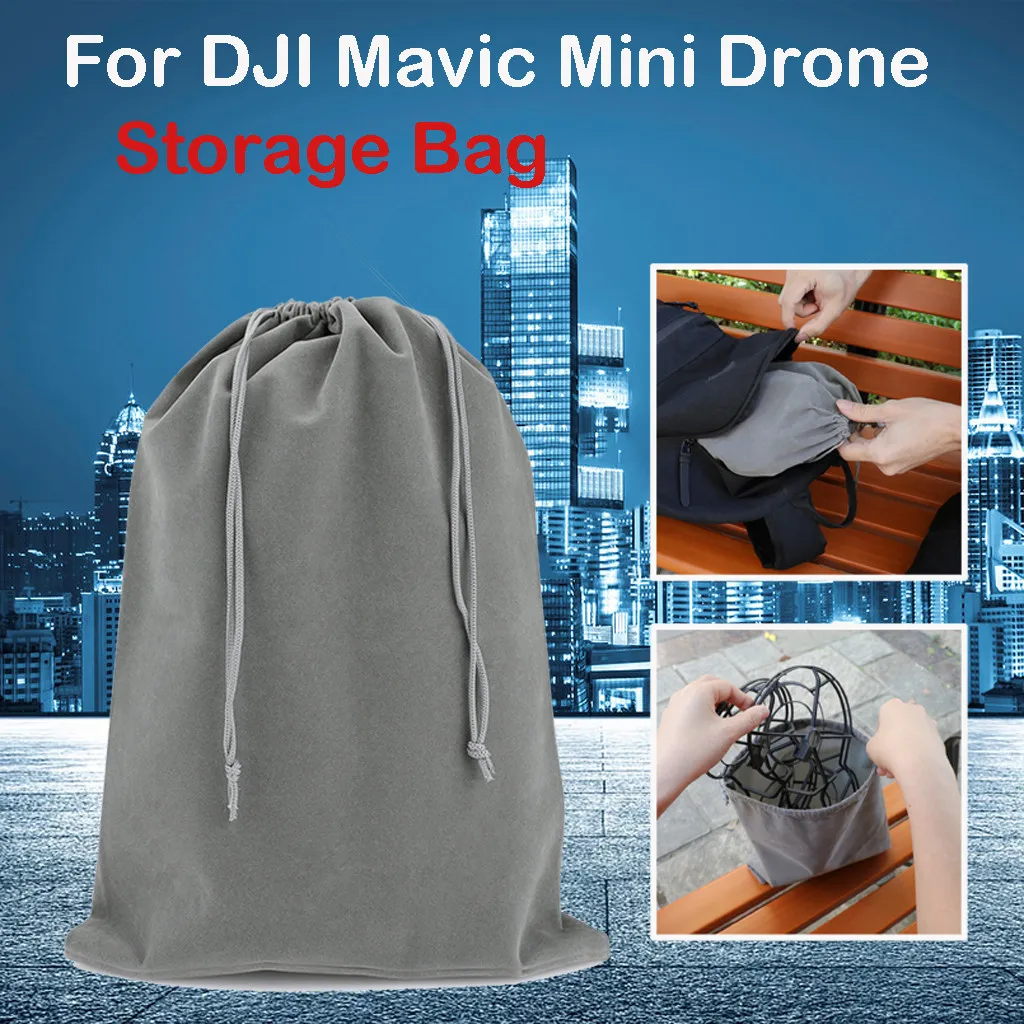 Портативный фланелевый чехол для хранения DJI Mavic Mini Drone водонепроницаемая