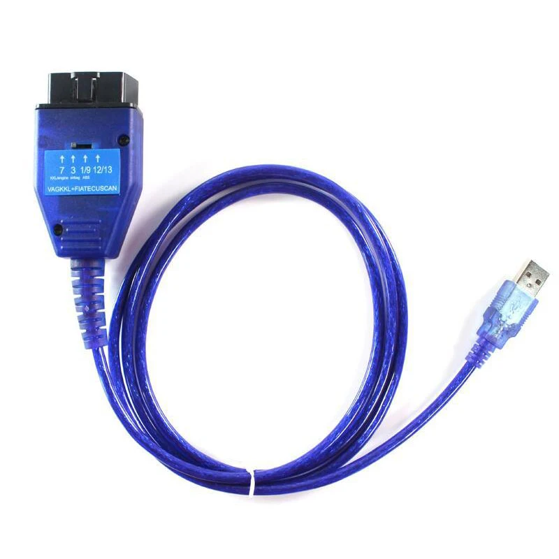 

VAGKKL + FIATECUSCAN Ecu FTDI Интерфейс чип программное обеспечение для Vag Usb + Тестовая линейка ЭБУ автомобиля сканирующий инструмент 4 позиционный пере...