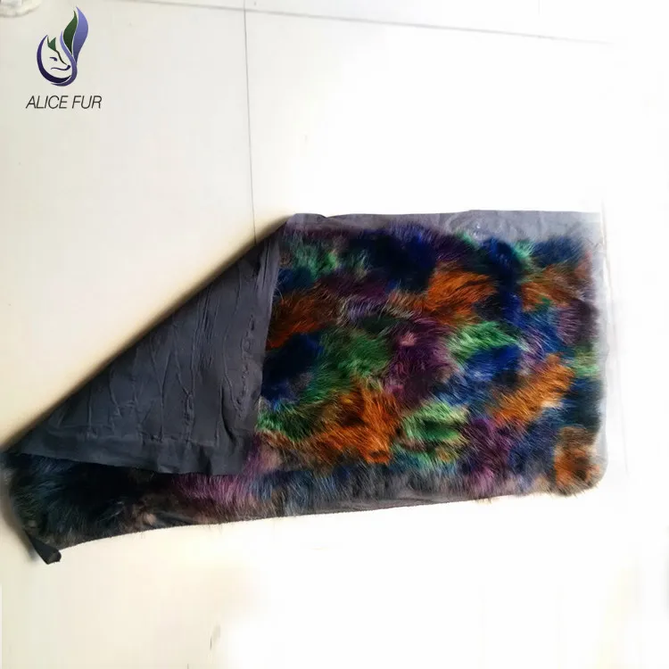 Comprare Coperte Di Pelliccia Di Procione Patchwork Di Colore Personalizzato Fatte A Mano In Pelliccia Di Procione Naturale Per Materiali Di Rivestimento Per Indumenti