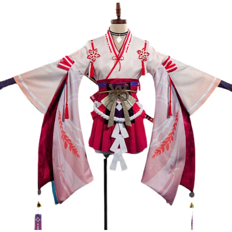 Женский костюм для косплея из аниме Yoto Hime Onmyoji |