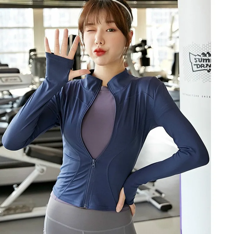 

New Running Tops Women Hoodies Long Sleeve Shirt Sport Top Women Sweatshirt Moleton Blusas Fitness Woman Clothes Camisas Mujer