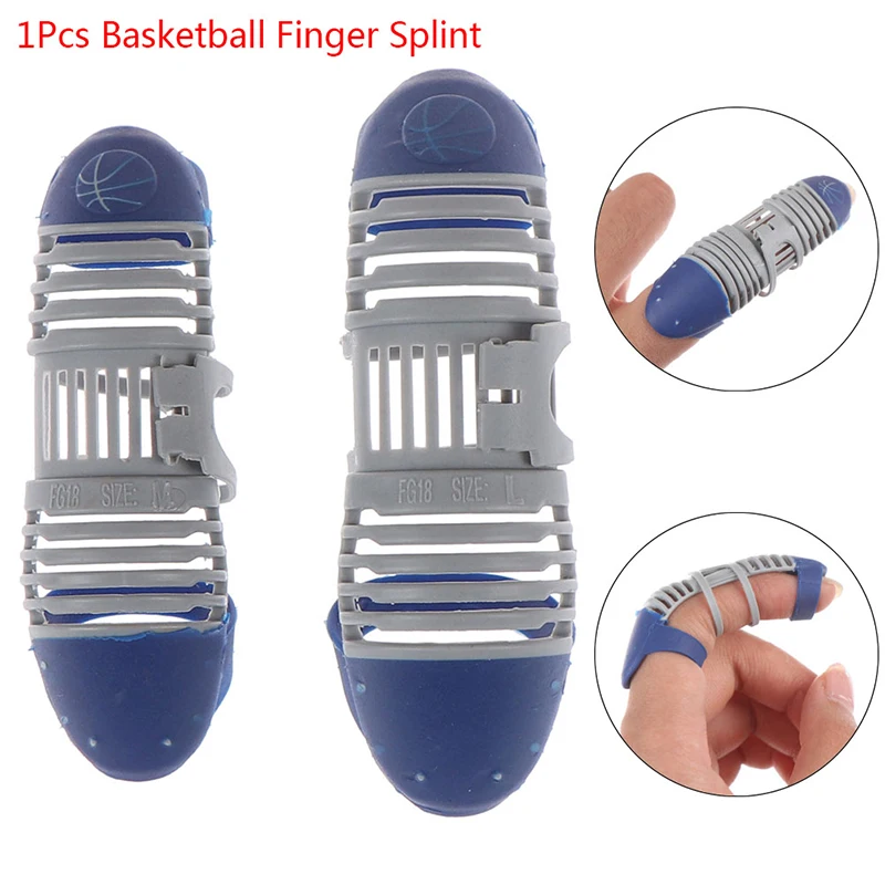 

1Pcs Finger Guard Basketball Finger Splint Protection Against Finger Cover Protector Support Sport 2 Sizes