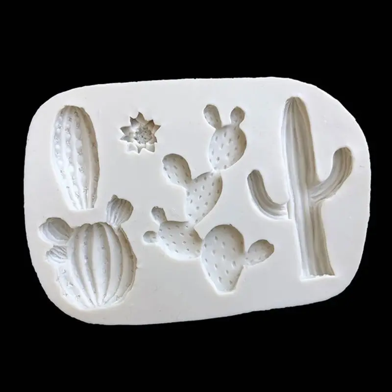 Силиконовая форма ручной работы в горшке с изображением кактуса | Дом и сад