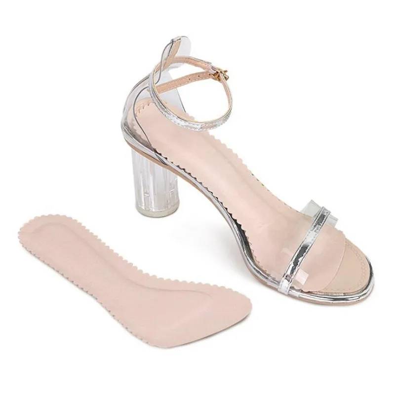 1 пара анти скольжения Абсорбирующие пот стельки для массажа семь точка блокнот