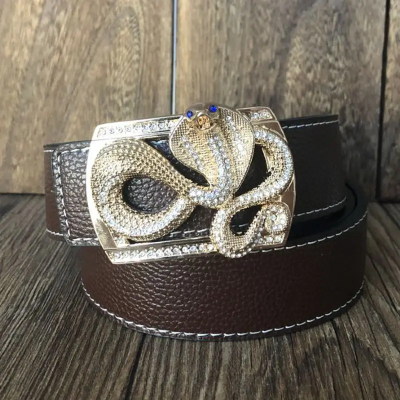 Модный брендовый золотой ремень со стразами мужские ремни высокого качества