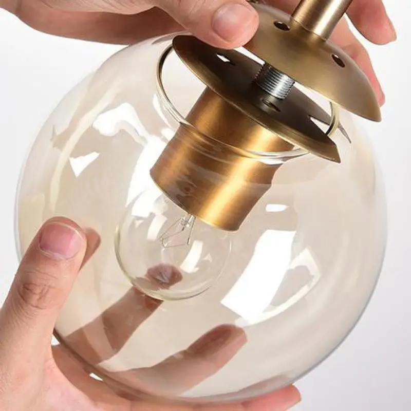 Креативный светодиодный настенный светильник в скандинавском ретро стиле