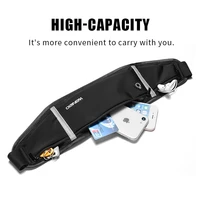 foldable large capacity sports running waist pack outdoor fitness belt zipper pocket waist bag case women men fanny phone pouch
