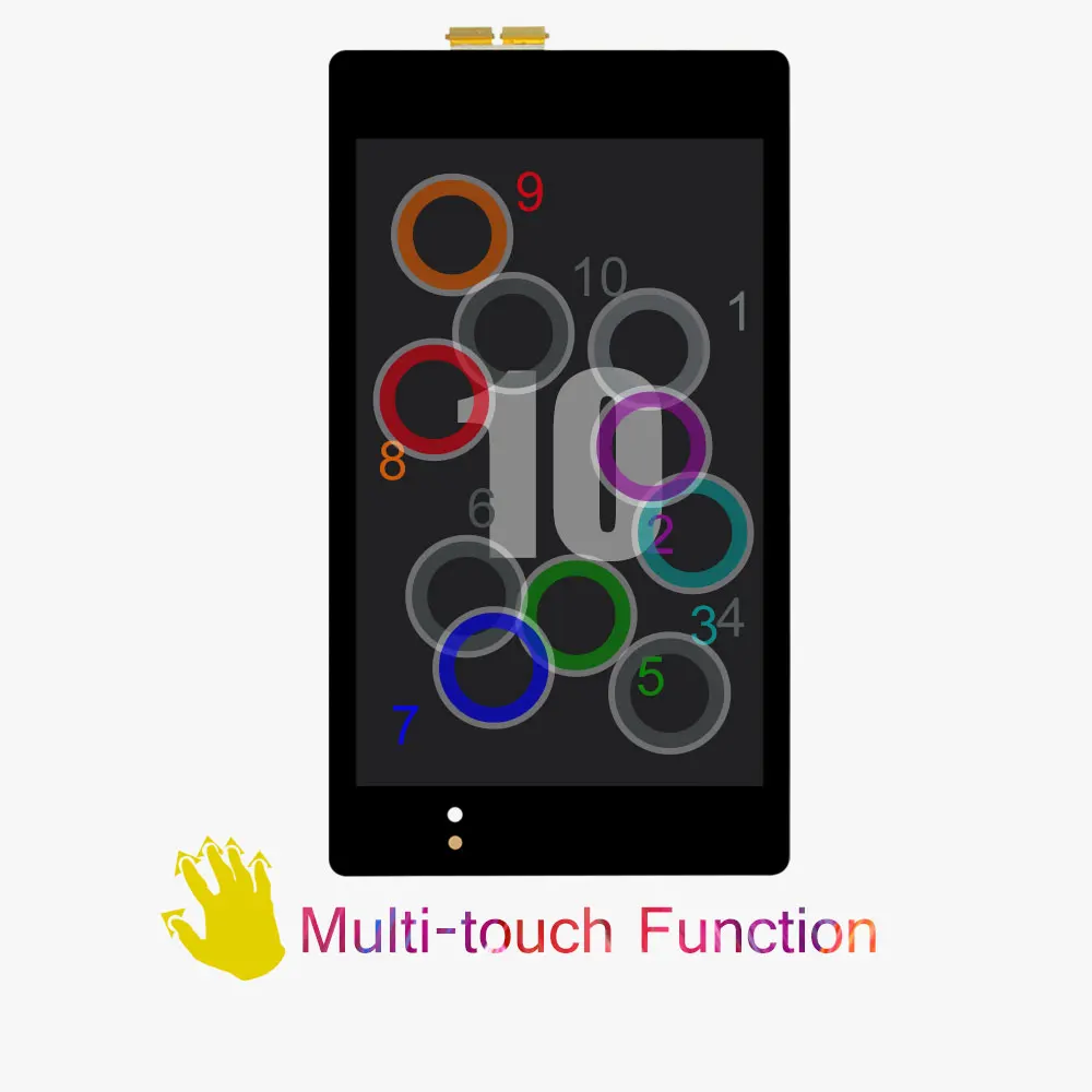 ЖК-дисплей 7 дюймов для ASUS Google Nexus 2nd 2013 FHD ME571 ME571K ME571KL ME572CL сенсорный экран панель